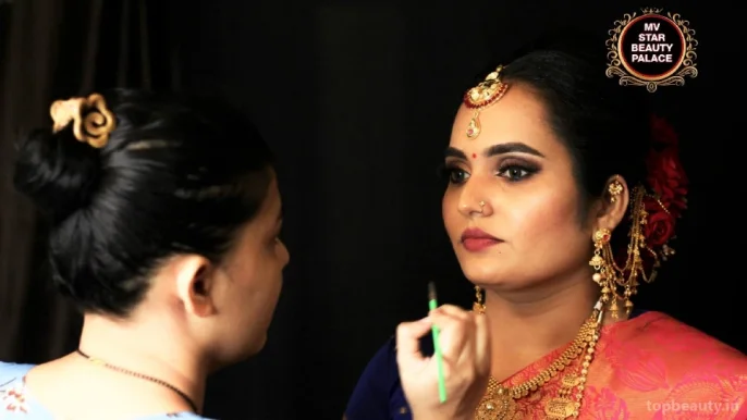 MV Star Beauty Palace Bridal Make Up & Hair Style Academy, Mumbai - Photo 3