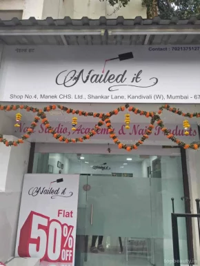 Nailed It Nails : Nail Spa & Home Service | Nail Salon | Nail Art | Manicure & Pedicure | Hair Wash | Gel Polish | Foot Spa in Kandivali West, Mumbai - Photo 5