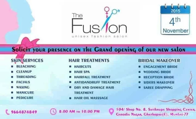 Fusion Unisex Salon, Mumbai - Photo 2