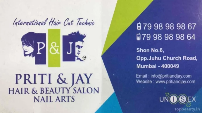 Priti and jay hair and beauty salon nail arts, Mumbai - Photo 1
