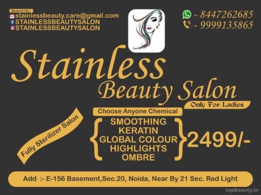 Stainless Makeovers Beauty Salon, Noida - 