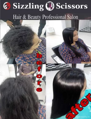 Sizzling scissors beauty salon hair extension & hair replacement centre mens womens, Raipur - Photo 6