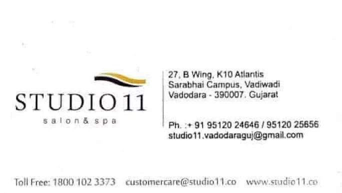 Studio11 Salon & Spa - Subhanpura, Vadodara, Vadodara - Photo 4