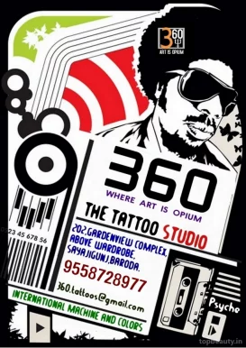 360 Tattoo, Vadodara - Photo 7