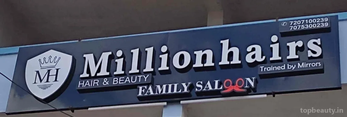 Millionhairs family salon hair and beauty, Visakhapatnam - Photo 8