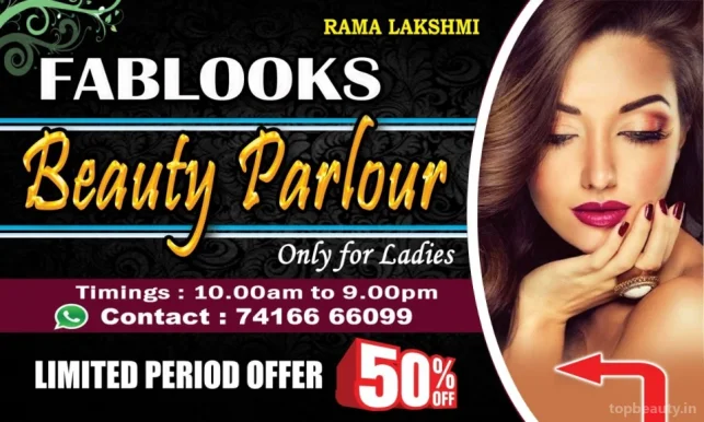 Fablooks Beauty Parlour, Visakhapatnam - Photo 2